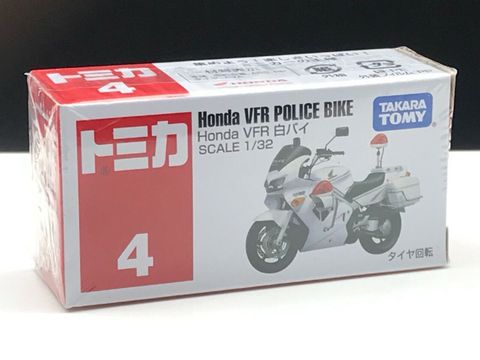  Tomica 4 Honda VFR Police Bike 