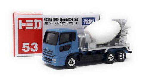  Tomica 53 - Nissan Diesel Quon Mixer Car 