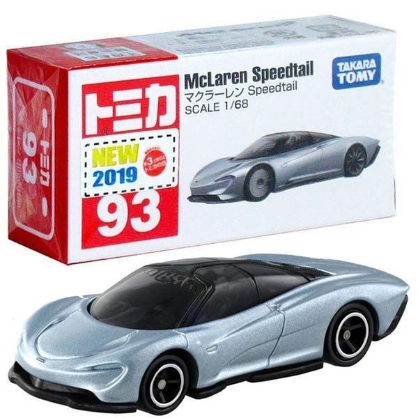 Mô hình Tomica No.93 McLaren Speedtail hàng Takara Tomy (Nhật Bản)