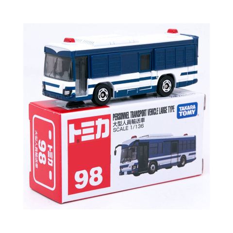  Xe buýt mô hình TAKARA TOMY Tomica No.98 Personnel Carrier Bus (Box) 