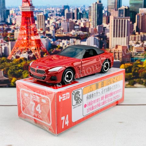  Mô hình Tomica No.74 BMW Z4 màu đỏ 