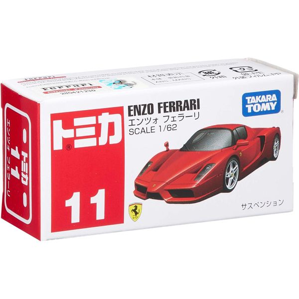 Tomica 11 Enzo Ferrari red
