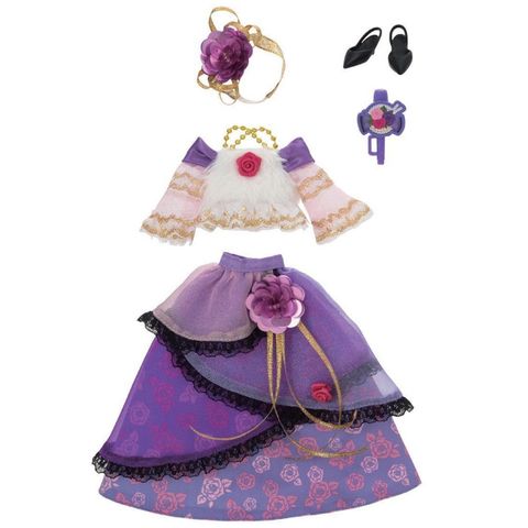  Trang phục búp bê Licca Diamond Queen Rose Purple 