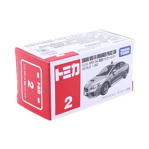  Tomica 2 Xe Subaru Impreza Police Car 