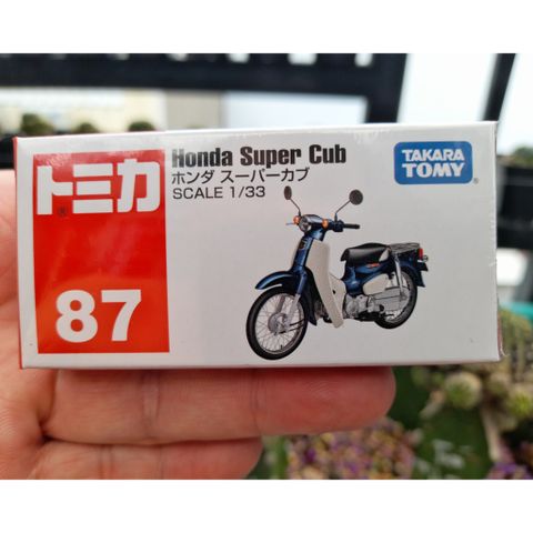  Tomica 87 Xe máy Honda Super Cub 1/33 