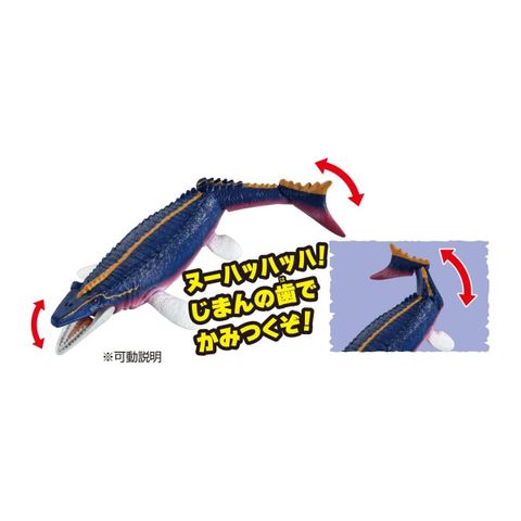  Mô hình Takara Tomy Adventure Continent Ania Kingdom Mosa (Mosasaurus) 