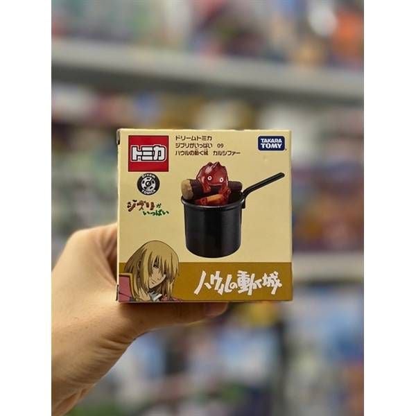  Mô hình Tomica DT Studio Ghibli 09 Howls Moving Castle Calcifer 
