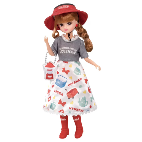  Búp bê LD-09 Licca-chan Doll Camping Daisuki Rika-chan (Coleman Collaboration) 