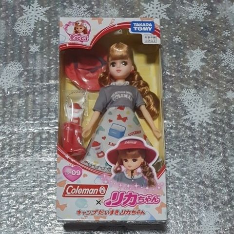  Búp bê LD-09 Licca-chan Doll Camping Daisuki Rika-chan (Coleman Collaboration) 
