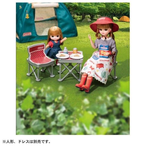  Bộ đồ chơi LF-09 Licca-chan Camping Chair & Table Set (Coleman Collaboration) 