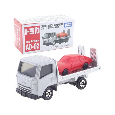  Tomica AO-02 Isuzu ELF Carrier Truck 