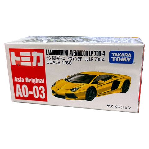  Tomica Asia Original AO-03 Lamborghini Aventador 