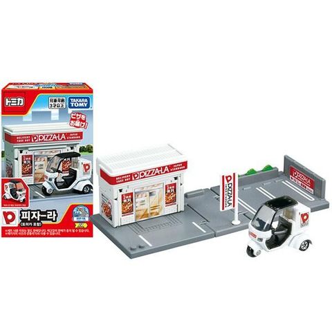  Tomica World 906629 - Tomica Town Pizza-La ( with Tomica) 