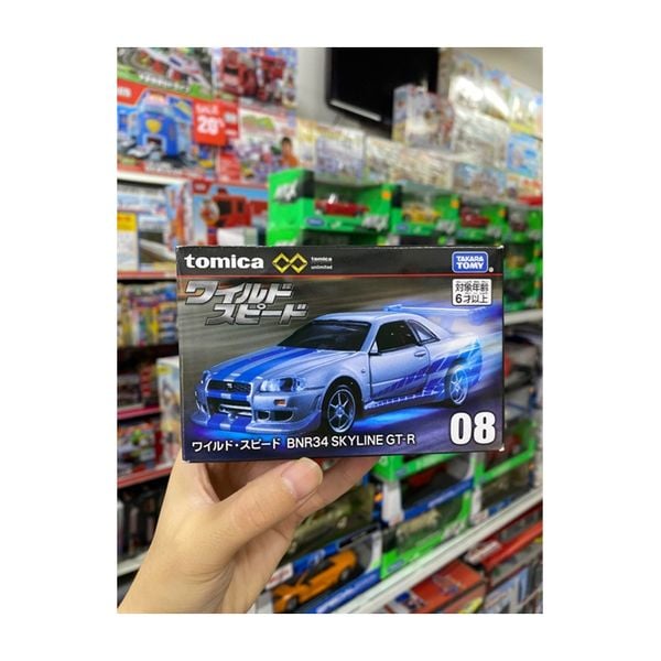 Tomica Premium Unlimited 08 Fast and Furious BNR34 SKYLINE GT-R
