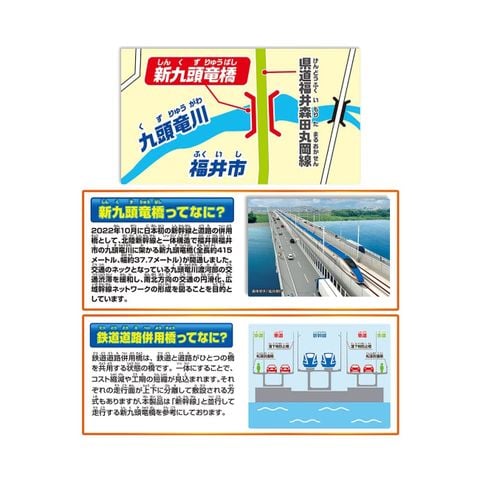  Bộ đồ chơi Pla-Rail Series W7 Hokuriku Shinkansen Kagayaki Railway Road Combined Bridge Set 