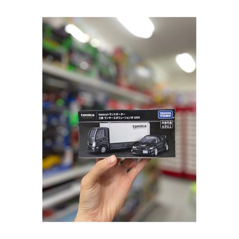  Tomica Premium Transporter Mitsubishi Lancer Evolution VI GSR 