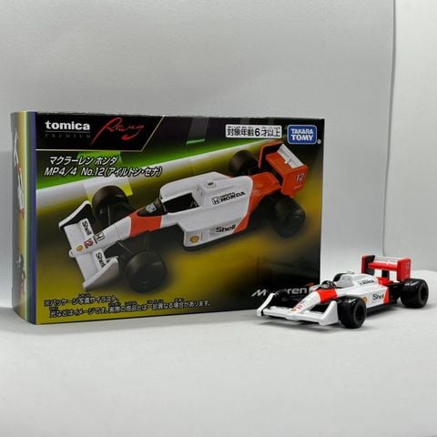  Xe mô hình Tomica PRM 12 Racing Mclaren MP4/4 