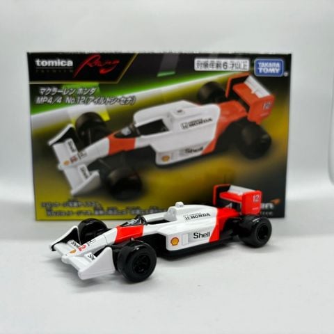  Xe mô hình Tomica PRM 12 Racing Mclaren MP4/4 