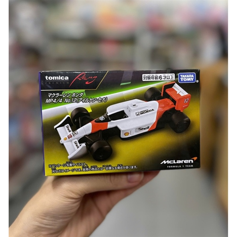  Xe mô hình Tomica PRM 12 Racing Mclaren MP4/4 
