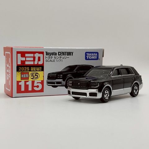  Xe mô hình Tomica 115 Toyota Century (đen) 