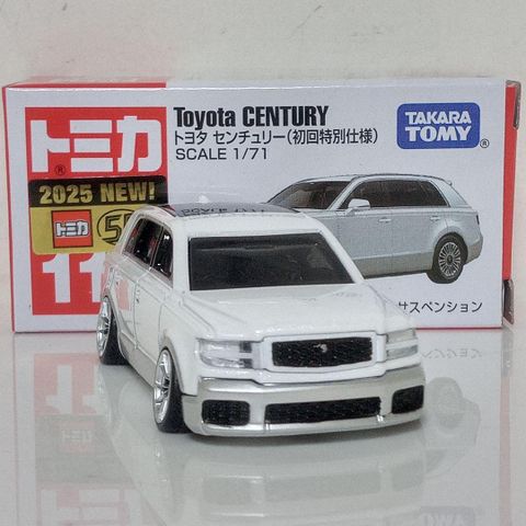  Xe mô hình Tomica 115 Toyota Century (trắng) 