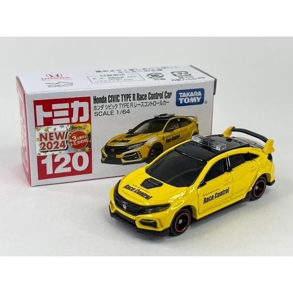 Mô hình Tomica 120 Honda Civic TypeR race control
