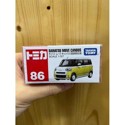  Tomica 86 Daihatsu Move Canbus (vàng) 