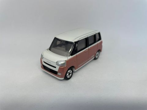  Xe mô hình Tomica No.86-10 Daihatsu Move Canbus Box 25 (hồng) 