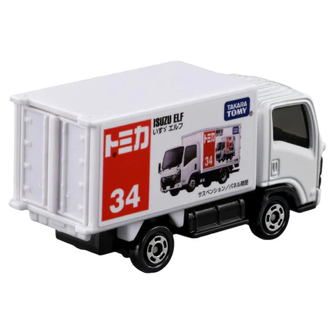  Mô hình xe Tomica 34 Isuzu ELF Box 24 
