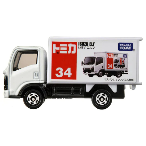  Mô hình xe Tomica 34 Isuzu ELF Box 24 