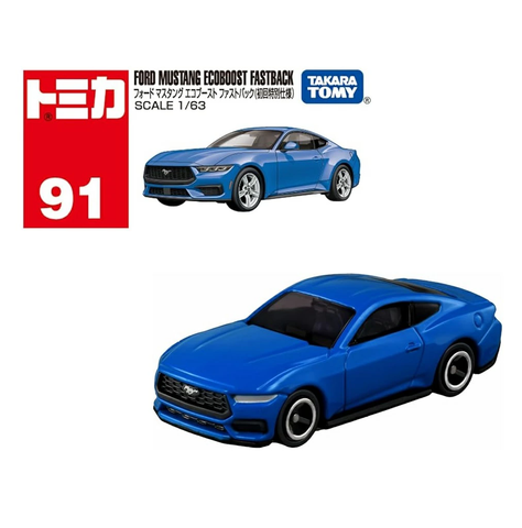  Tomica 91 Ford Mustang (SP) (xanh) 