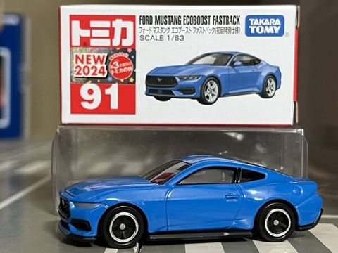  Tomica 91 Ford Mustang (SP) (xanh) 