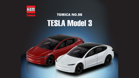  Xe mô hình Tomica 98 Tesla Model 3 SP ( đỏ) 