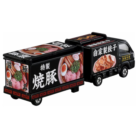  Xe mô hình Tomica 142 Subaru Sambar Kitchen Trailer 