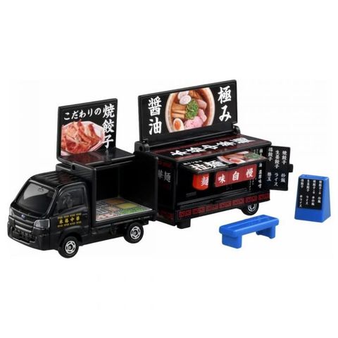 Xe mô hình Tomica 142 Subaru Sambar Kitchen Trailer 
