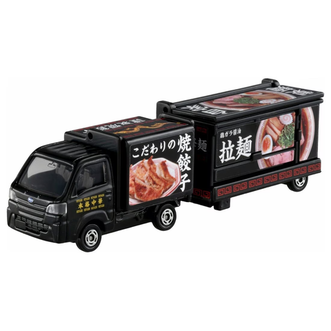  Xe mô hình Tomica 142 Subaru Sambar Kitchen Trailer 