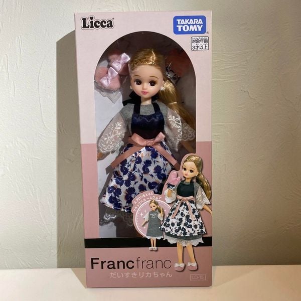 LD-15 Licca-chan Doll Francfranc Favorite Licca-chan Dress Up