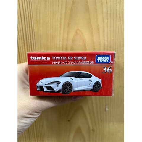  Tomica PRM 36 Toyota GR Supra SP 25 (trắng) 