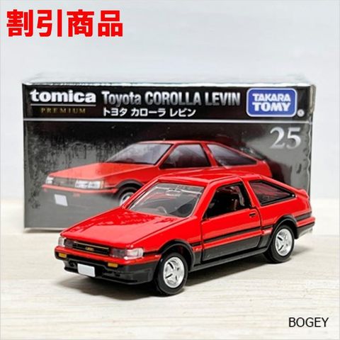  Mô hình xe Tomica PRM 25 Toyota Corolla Levin ( Đỏ đen) 