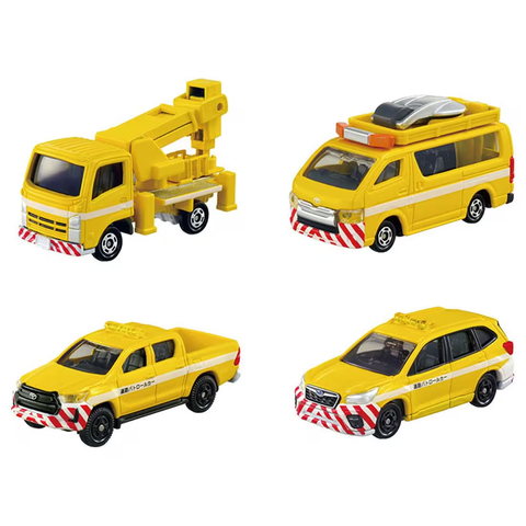  Bộ 4 xe mô hình Tomica Gift Highway Set For Oct 24 