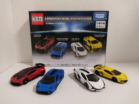  Bộ 4 xe Tomica Gift Set Lamborghini Collection (4 Cars) 
