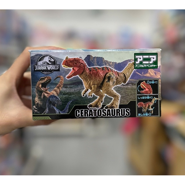 Mô hình khủng long Ania Jurassic World Ceratosaurus