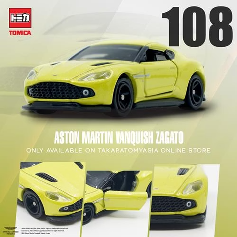  Mô hình xe Tomica 108 Aston Martin Vanquish Zagato 