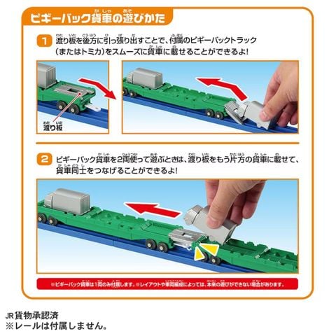  Đồ chơi tàu Plarail S-58 Piggyback Transport Train 