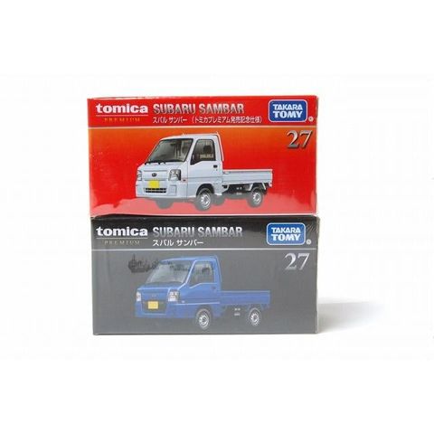  Xe mô hình Tomica PRM 27 Subaru Sambar (trắng) 