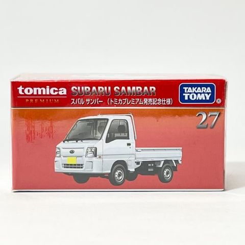  Xe mô hình Tomica PRM 27 Subaru Sambar (trắng) 