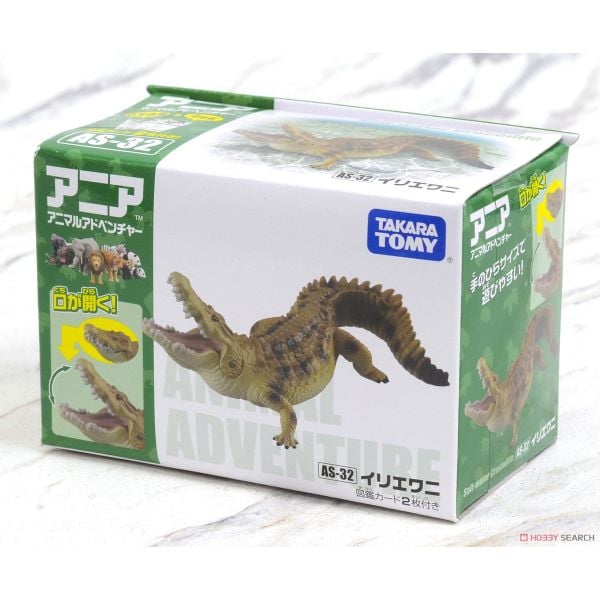 Mô hình Cá Sấu Ania AS-32 Alligator Takara Tomy