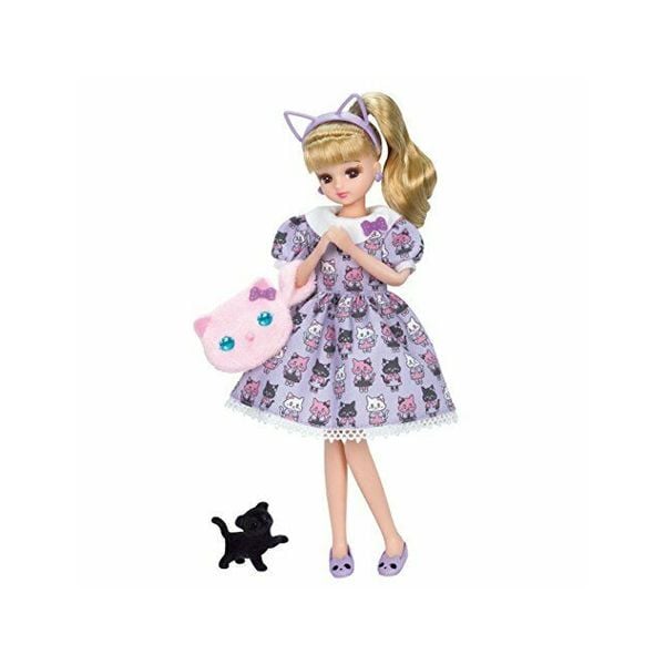 Búp bê Licca và mèo con LD-09 - Kitty Dress Collocation Fashion Doll