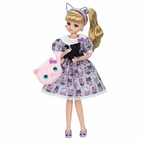  Búp bê Licca và mèo con LD-09 - Kitty Dress Collocation Fashion Doll 