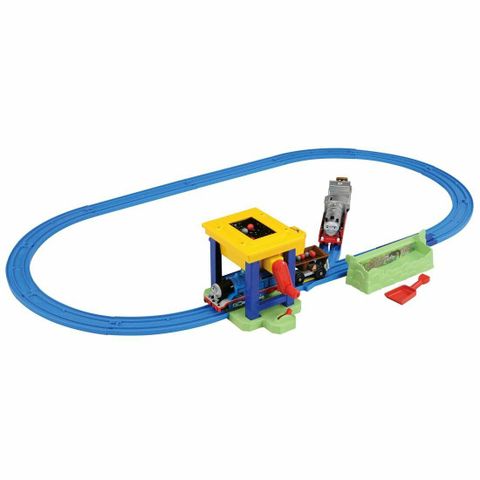  Pla-rail Thomas and Merlin Coal Hopper Set 